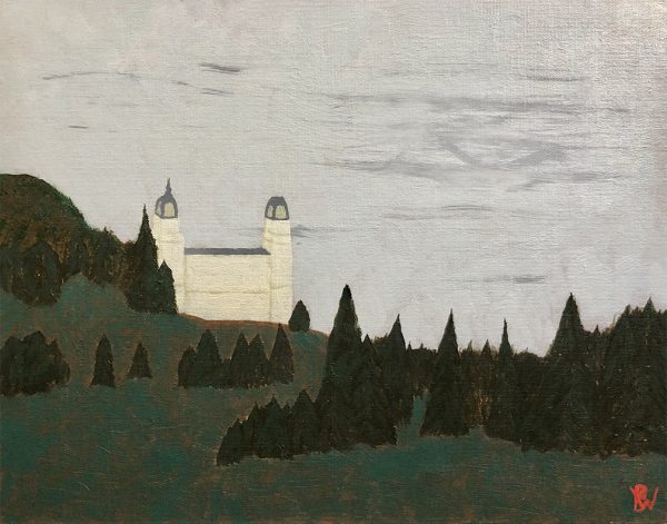 Manti Temple finished painting