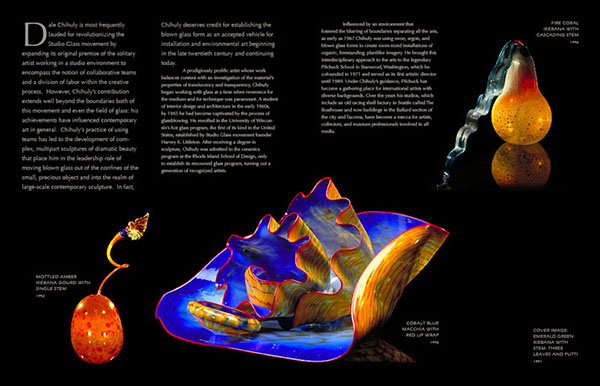 Brochure: Chihuly: The Art of Glassblowing interior spread