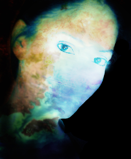 Ethereal Beauty digital art by K. Bradley Washburn